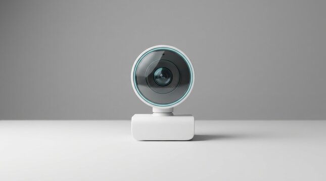 security camera on a white background