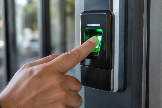 Fingerprint Reader for Secure Building Access
