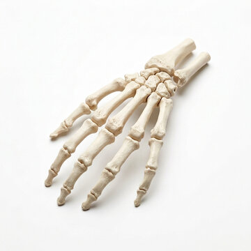 Human Hand Skeleton Model Anatomy Study Medical Illustration Bone Structure