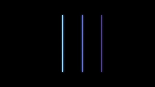 Abstract kinetic parallel line weave motion background in seamless