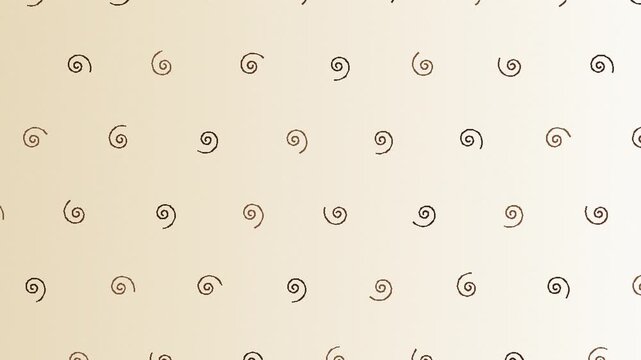 Fond de motif de coquille de nautile s&eacute;pia en boucle sans couture