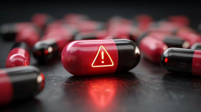 AI drug interaction warning alert