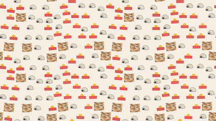 Igloos and Brick Patterns © neneng