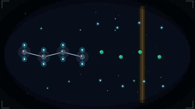 PFAS Molecular Breakdown Forever Chemicals Destruction Animation