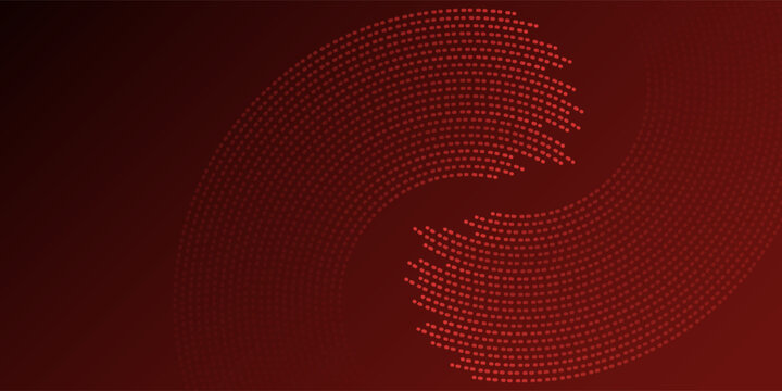 Abstract Dark Red Background with Curved Lines and Modern Gradient Design. Suit for banner, web, brochure, pamflet and presentation