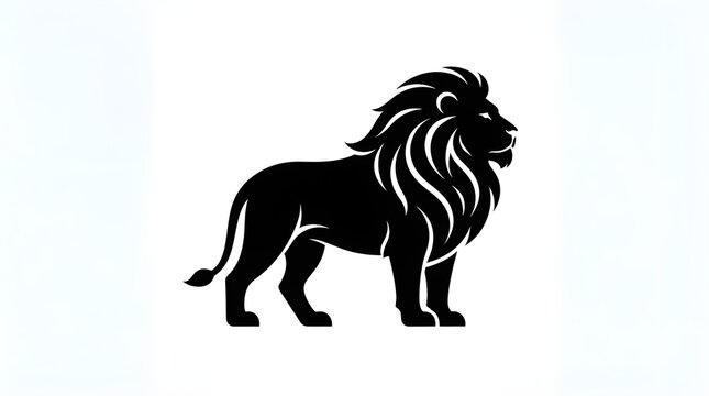 vector illustration of a lion