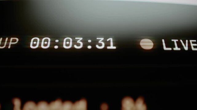 Live system uptime counter advances by five seconds