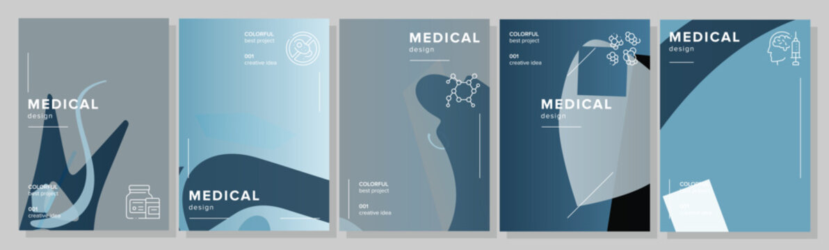 Blocking brushstroke print medical abstract geometric a4 poster. minimalizm social, packaging party, aesthetic polygons, premium science vector medical background illustration