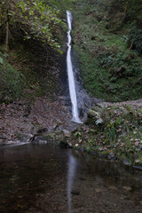 The White Lady Falls Lydford Gorge Dartmoor Devon  © Tim