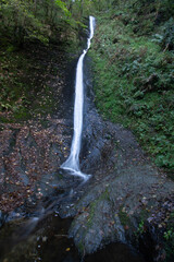 The White Lady Falls Lydford Gorge Dartmoor Devon  © Tim