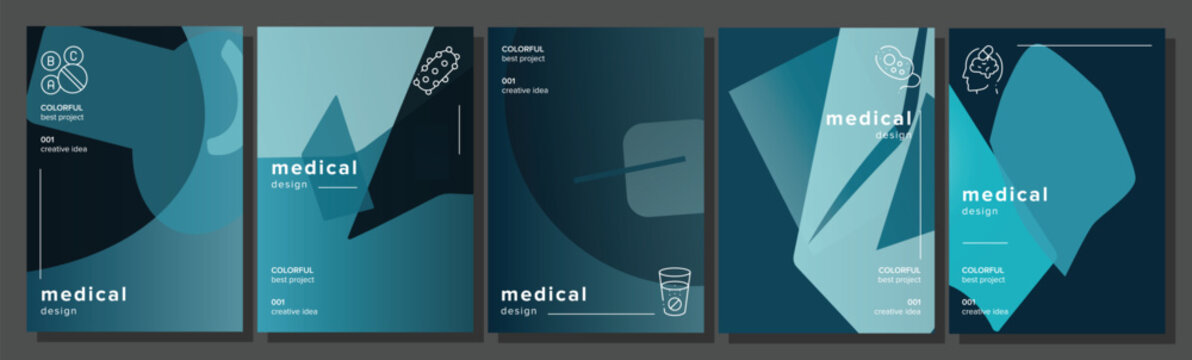 Transparency work flier medical abstract geometric a4 poster. luxury trendsetting, vector homepage, layer banners, blob splash vector medical background illustration