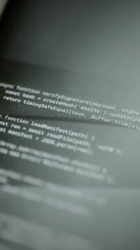 Signature verification transitions into manifest JSON loading