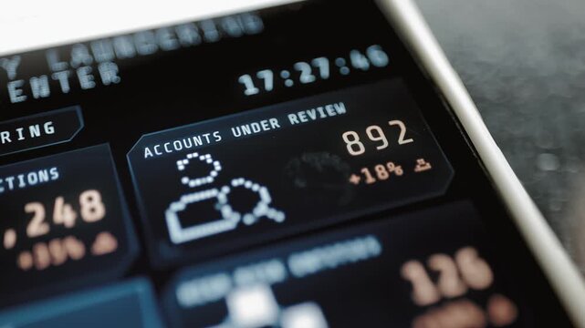 Accounts under review total 892 with increase