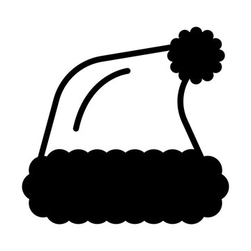 Santa claus hat icon