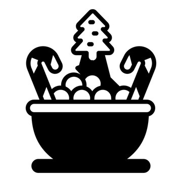 Christmas snack icon