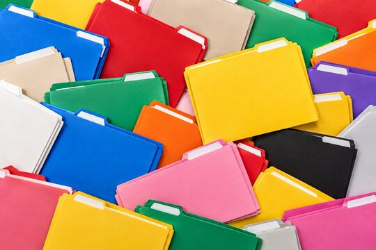 Folder Background. Stationary Background.