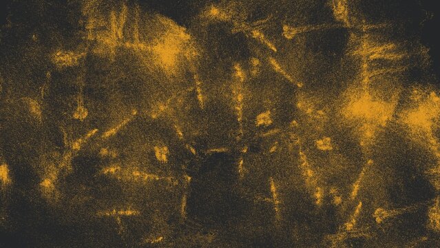 Abstract dark background with distressed yellow grain texture overlay abstract pattern grainy texture overlay effect rough surface vintage texture graphic design textured surface spotted patte