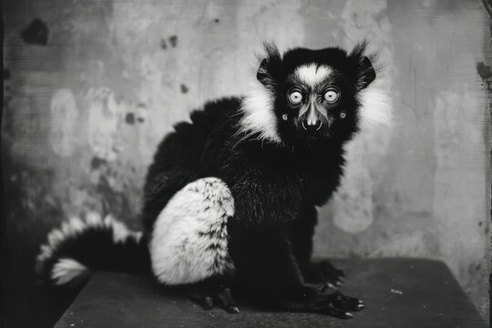 Lemur, photograph of the animal