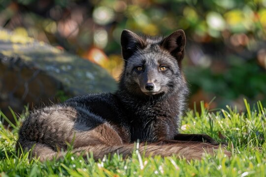 Arctic fox, photograph of the animal, wildlife