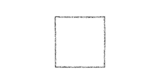 Sketch Lake outline map animation - smooth progressive reveal