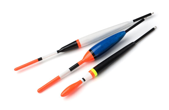 Set of three different fishing floats
