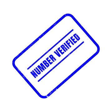 Number verified stamp illustration represents successful data confirmation and accurate record keeping essential for streamlined business processes and reliable information management