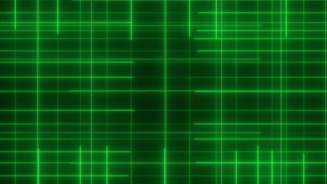 Grid lines animation projects a receding perspective terrain. Minimalist cyberspace architectural layers define active grid lines animation. Modern game engines use lines.