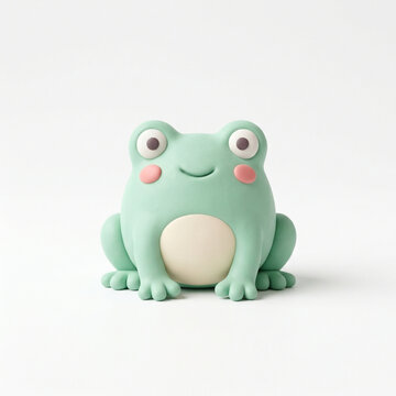 Frog 3D Clay