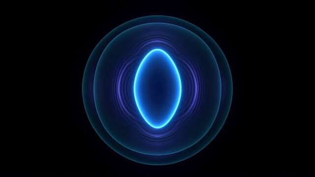 扁桃体の生体結晶カプセルが光子励起ノードと共振する医療科学背景動画