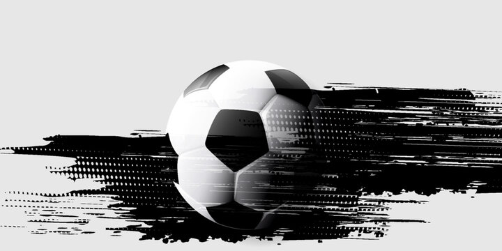 Soccer Ball Football Bounce Doodle Drawing Illustration Vector Icon.eps 10