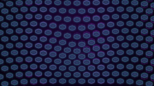 Abstract Blue Circle Pattern Background with Geometric Dots, Seamless Vector Texture, Retro Decorative Wallpaper and Modern Artistic Backdrop Design