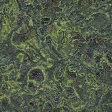 Seamless Alien Planet Terrain Texture 4K, Extraterrestrial Sci-Fi Ground Surface Background