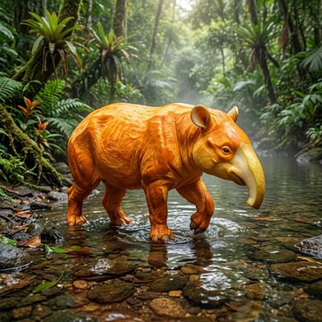 Wild animal Made With Mix Fruit 