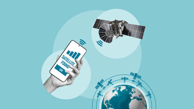 Direct to Cell Satellite Connectivity for Smartphones, Mobile Communication Without Cell Towers, Space Based Network Coverage, Remote Connectivity, Next Generation Telecommunications