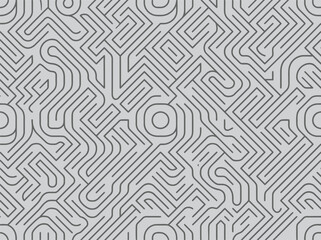 monochrome grey gray maze line path grid loop tech web plan mesh flat mono wire tile wall neat fine soft pure base abstract geometric labyrinth texture vector b © Devynee Studio