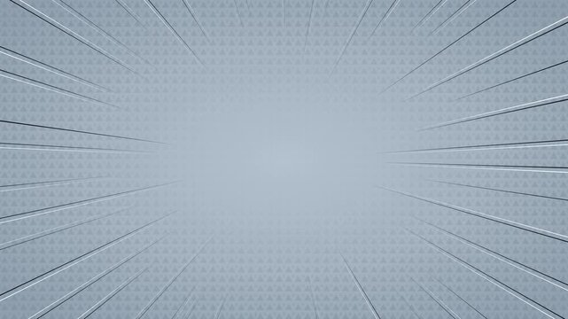 Abstract motion graphic background with converging speed lines and subtle triangle pattern