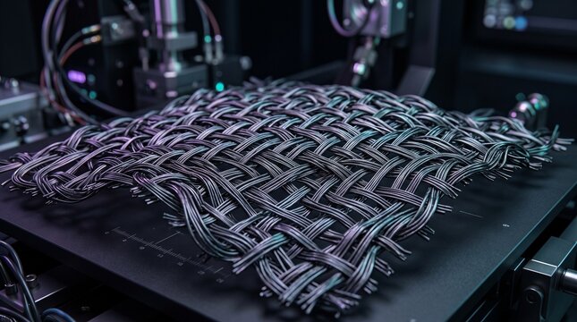 Advanced Carbon Nanotube Composite Weave Manufacturing on Advanced Industrial Platform