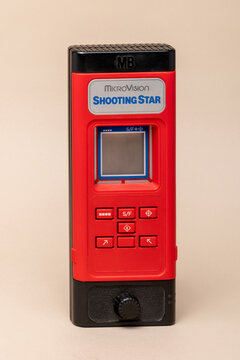 Milton Bradley Microvision Shooting Star handheld gaming console, 1979