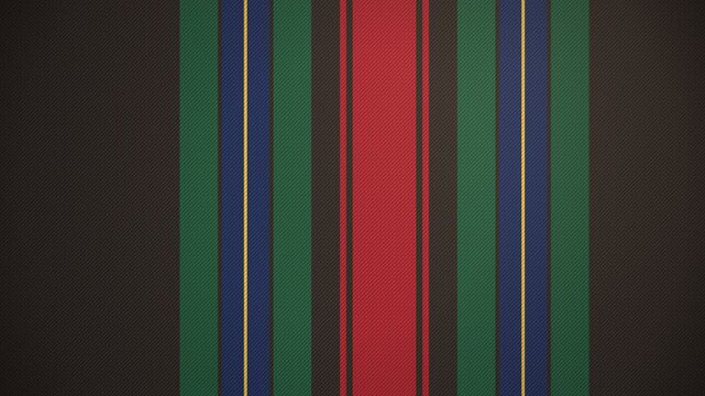 Tartan Plaid Pattern Weaving Warp and Weft Stripes Build Animation