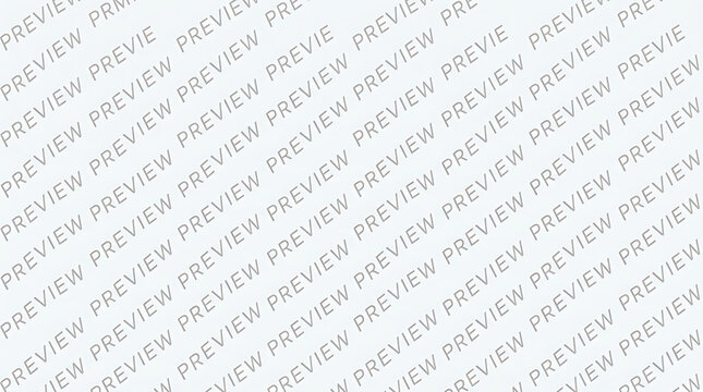 Repeating digital preview watermark pattern for secure content display background across various media