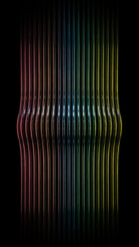 Abstract vertical glowing lines with multicolored spectrum light effects abstract spectrum vertical background gradient transmission parallel alignment innovation futuristic connectivity