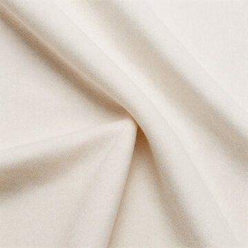 Hyperrealistic Linen Luxurious. A Luxurious White Canvas Background With A Natural Texture Of Ivory Fabric Or Silk, Cotton, Satin, Wool, Or Jersey