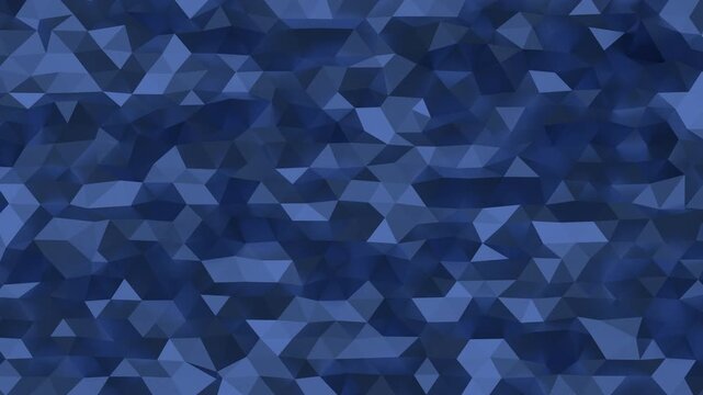 Abstract blue geometric low poly background modern digital art pattern