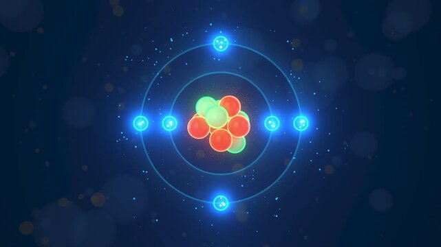 Detailed 3D render 4k video of the adrenaline (epinephrine) molecule in a liquid environment. ProRes 4444.