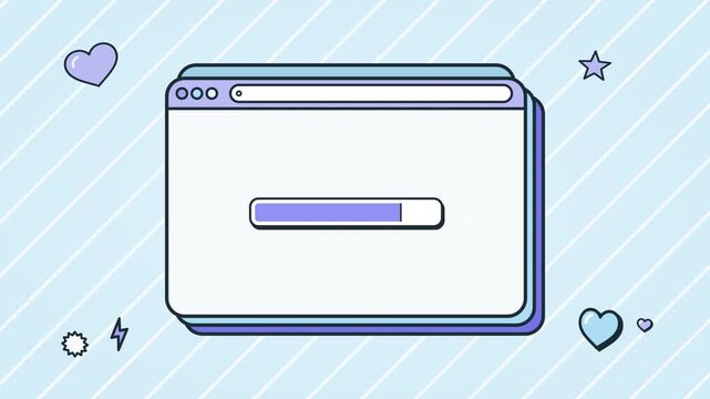 Web Browser Ui Transition with Transparent Alpha Channel for Intros