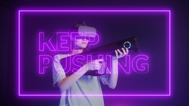Neon Titles 8 &ndash; Animated Neon Typography, Glowing Text, Electric Light Titles and Vibrant Motion Graphics for Professional Video Editing and Social Media