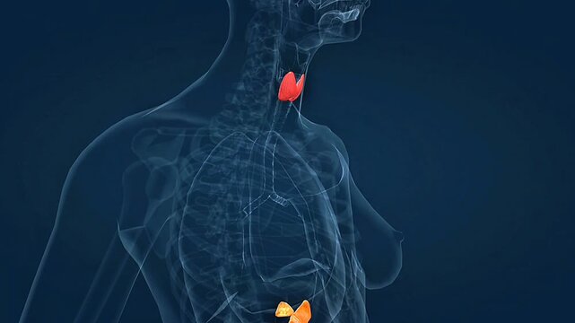 Human body glands are located in the brain, neck, chest, abdomen, pelvis, skin, and other tissues.