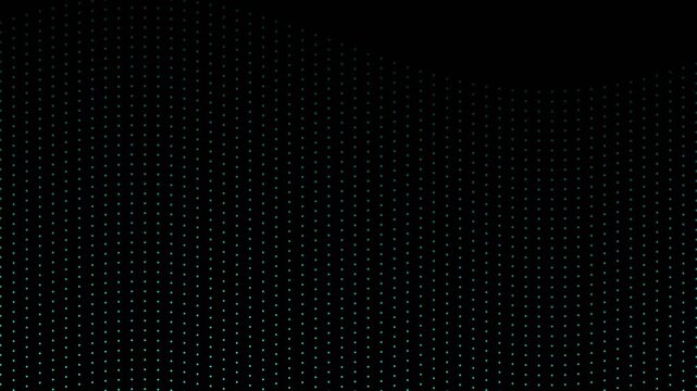 Digital abstract dot grid pattern motion background video clip