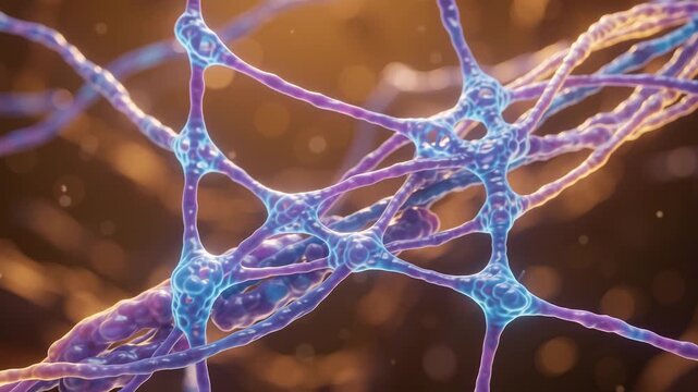 Intermediate filament proteins assembling into a flexible network