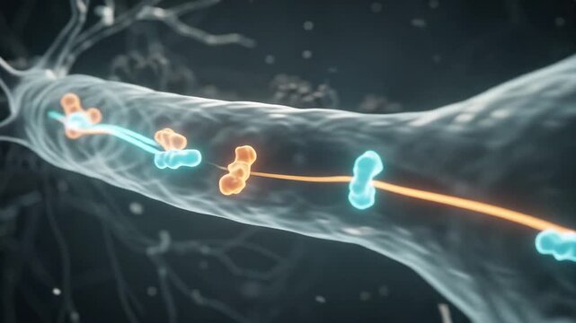 Neurotrophin signaling and neuronal survival Trk receptor macro animation